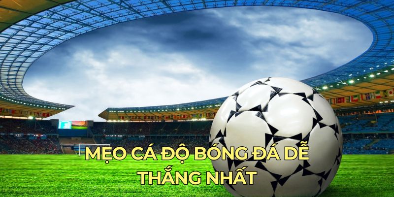 Mẹo cá độ bóng đá dễ thắng nhất