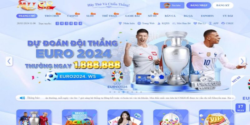 Nhà cái tặng thưởng hội viên mới cực khủng MU88